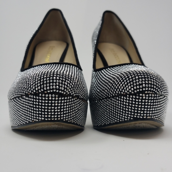 Enzo Angiolini Studded Platform Heels - Picture 11 of 12